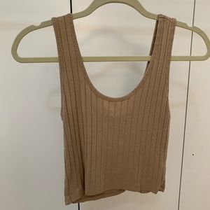 Forever 21 tan tank top
